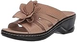 Hochwertiges Leder. Clarks Damen Lexi Opal Sandale, Sandfarbenes Leder, 40 EU