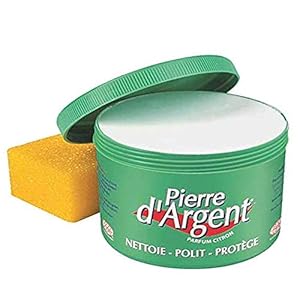 Pierre d’Argent ® 500 g + Maxi-spons met honingraatstructuur – een natuurproduct op basis van klei: je hebt nooit beter…
