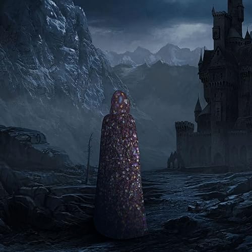 Costume de sorcière avec cape à capuche imprimée EdWal - 7