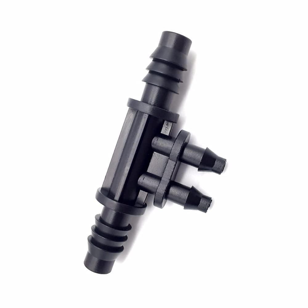 Schlauchverbinder-Adapter, 300 Stück, Vierfach Verwendbar, 8/11 Mm Bis 4/7 Mm, Schlauchverbinder-T-Stücke, Hochwertige Gartenwasserverbinder, Gartenbewässerungswerkzeuge