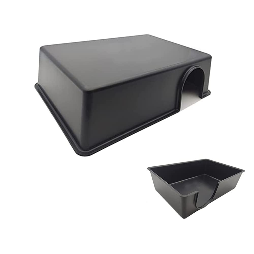 Amypet Different Size Reptile Use Hide Cave for Snakes,Reptiles, Ball Pythons Durable Material Easy to Clean 10.2 x7.48 x 2.75inch (L)