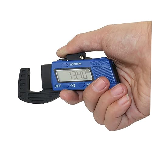 Calibrador digital para medir grosor PRETYZOOM azul miniatura 2