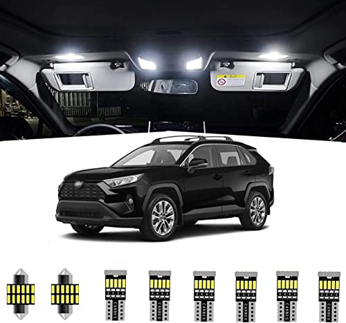 Kit de luces LED interiores para Toyota RAV4 2006-2021 (10 pcs) miniatura 1