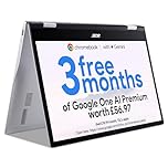 acer Chromebook Spin 513 CP513-1H - (Qualcomm Snapdragon SC7180, 4GB, 64GB eMMC, 13.3 Inch Full HD Touchscreen Display, Google Chrome OS, Silver)