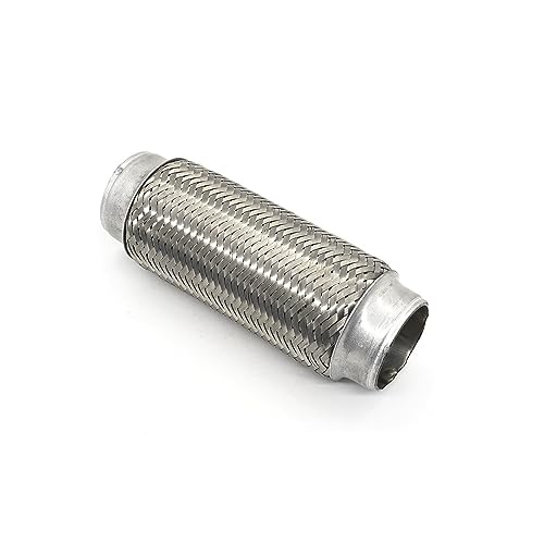 排気管 51/55/63/76 ミリメートル LH200mm 車のステンレス鋼マフラー排気管サイレンサーノズルアクセサリー(2inch-51mm)