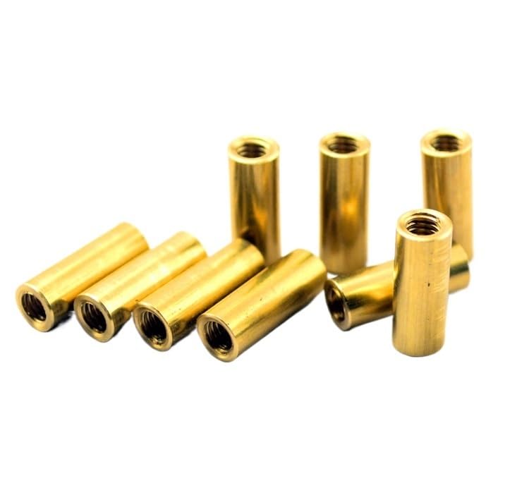 10 個 M3 M4 M5 M6 m8 手締め真鍮ローレットネジ銅ツイストローレットボルトコンピュータシャスボルトつまみネジ - AliExpress  13 9個のCNC真鍮ネジロッド、M4ネジ付き、ユニバーサル銅接続ナットロッド(M)