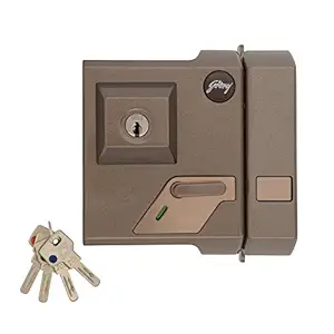 Godrej Altrix EXS+ Technology 2C Deadbolt Rim Lock Milano Bronze