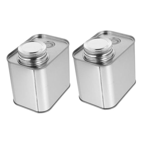 Happyyami 2個 密閉エアバルブ付きマ口コーヒー豆保存容器 大容量乾燥食品用シンプル収納キャニスター 茶葉や菓子の防湿保存に