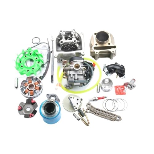 Ensemble cylindre 47mm carburateur 20mm ventilateur scooter GY6 139QMB