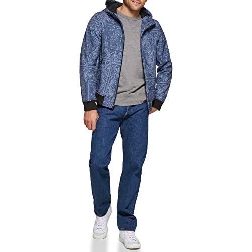 Image of Levi's Men's Hooded Water Resistant Softshell Bomber Jacket
