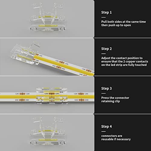 PAUTIX COB LED Strip Connector Set - Image 3