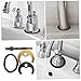 Angoily 4 Sets Horseshoe Mounting Accessories Portable Cleaner Splash Faucet Installation Tool Catcher Hose Suction Sink Plugs Faucet Fixing Kit Taps Kitchen Tap Water Cooler Aid Rubber