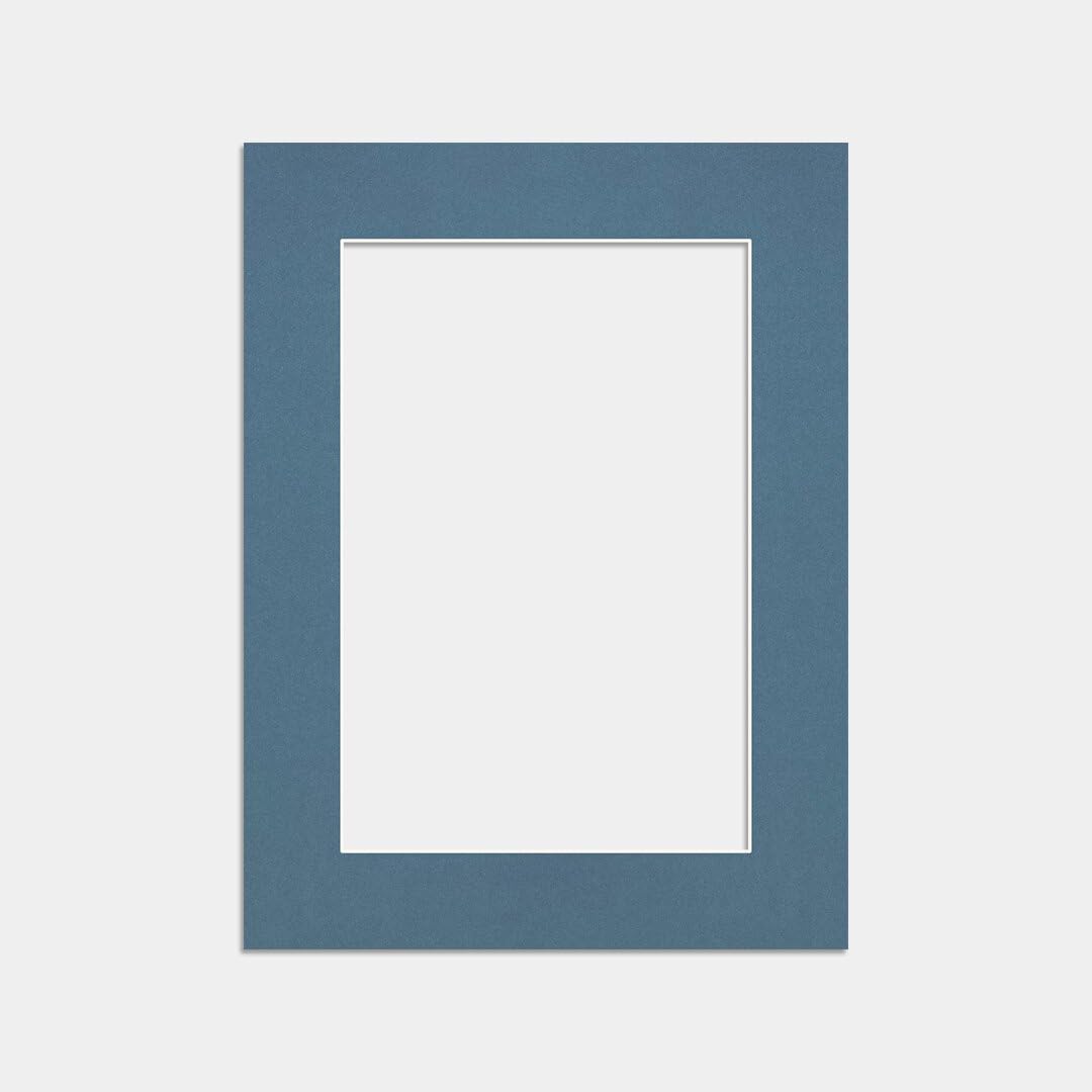 Procut Global 24x18" Pompadour Picture Mounts to Fit 18x12" Aperture - Precision Cut Cardboard Photo Mount - Ideal for Frames, Prints, Artwork & Certificates - Sizes & Colours Available