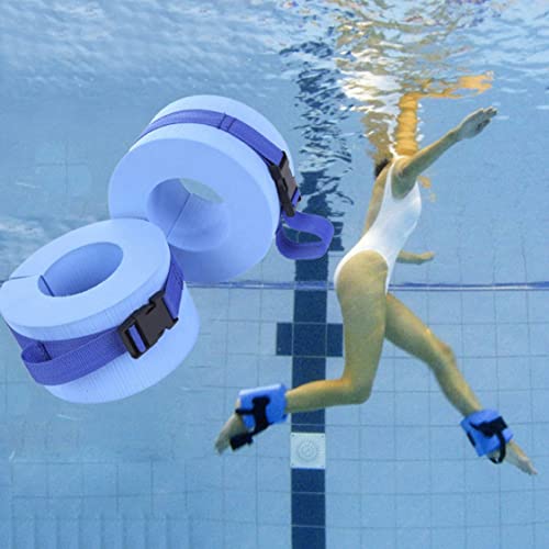 Brazaletes Inflables para Natación Set de 2 Azul miniatura 5