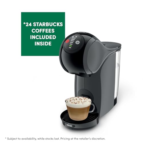 Image of Dolce Gusto De'Longhi Genio S EDG226.W, Capsule Coffee Maker, Compact Design, Adjustable Drink Size, Removable 0.8 L Water Tank