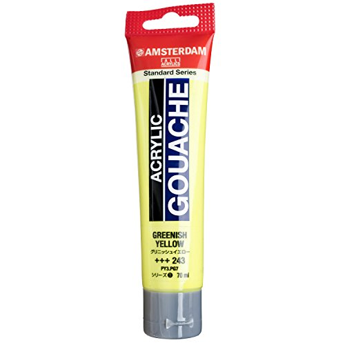 ターレンス アクリルガッシュ アムステルダム アクリリックガッシュ グリニッシュイエロー AAG70243 70ml