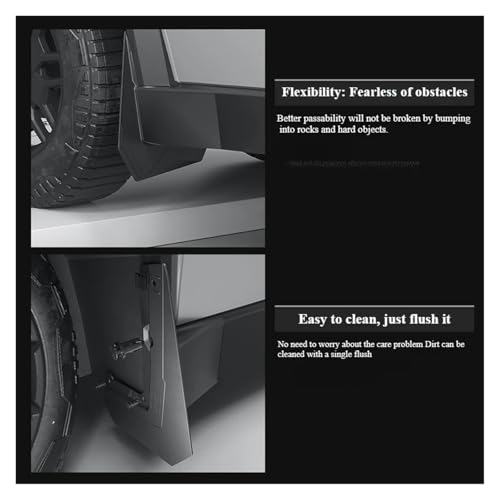 Garde-boue de roue de ramassage anti-projections pour Cybertruck