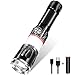 Rechargeable Flashlight, Magnetic Flashlight 360° COB Light (18650 Battery Included), Super Bright Zoomable Water-Resistant 4 Light Modes for Camping Hiking Emergency