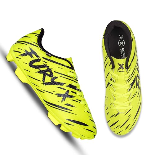 Image of XXUMA Unisex Faux Leather TPU Sole Football Shoes Durable Lightweightand Enhanced Grip
