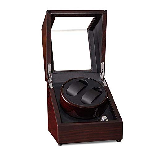 Caja para 2 relojes automáticos silenciosa ideal para regalar a coleccionistas