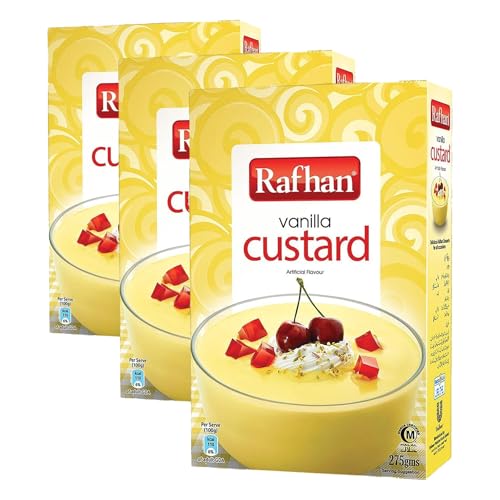 RAFHAN - Pudding Vainilla - (1 X 275 G) (Paquete de 3)