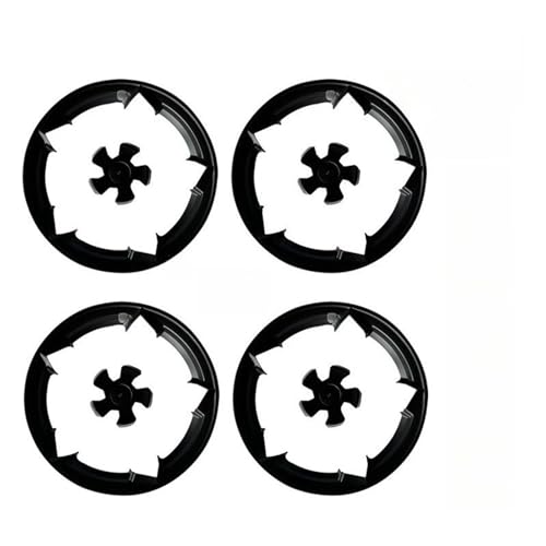 for Tesla Model Y Launch-Juniper 2025 Up ABS Hub Cap with Full-Edge Protection Frame Cover 19-inch Cyclone Wheel Protective Ring(19inch Black)