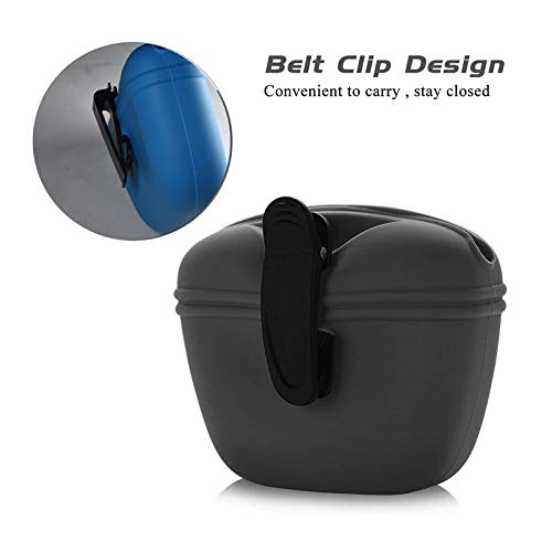 Image of Dog Silicone Treat Pouch Feeder Puppy Bag Clip Waist Pack Accessories Toys Pets pet Bowl Goods Training for Large Small Dogs