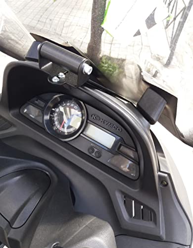 Fixation smartphone Kymco Xciting 400i anti vibration pour GPS et grand téléphone
