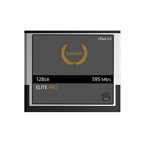 egodisk Elite Pro 128 GB CFast 2.0�J�[�h ? ( EOS 1dx�}�[�NII | EOS c200 | EOS c300�}�[�NII | EOS c700 | xc10 | xc15 )
