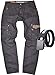 Produktbild Time-Zone Herren Cargohose aus Baumwoll-Stretch Roger 9033 Blue Graphite mit Gürtel (W38/L32)