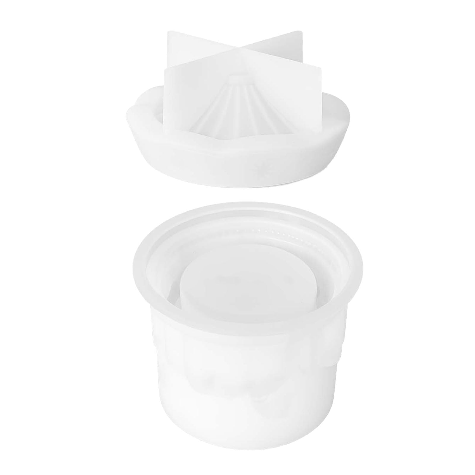 Alksubbm Beginner Friendly Silicone Carousel Allowing Simple Production of Handcraft Storage Jars for All Home Decoration