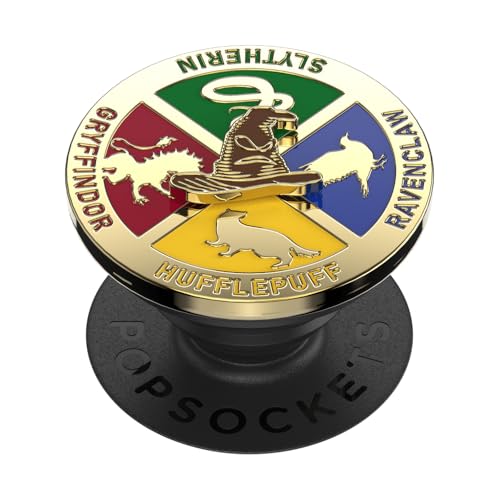PopSockets Agarre para teléfono con Soporte expandible, Harry Potter PopGrip - Sombrero Giratorio de clasificación
