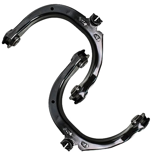 Image of Detroit Axle - 8pc Front End Suspension Kit for 2008-2009 Chevy Trailblazer GMC Envoy, 2008 Saab 9-7X, 2 Upper Control Arms 4 Upper & Lower Ball Joints 2 Sway Bar Links Replacement