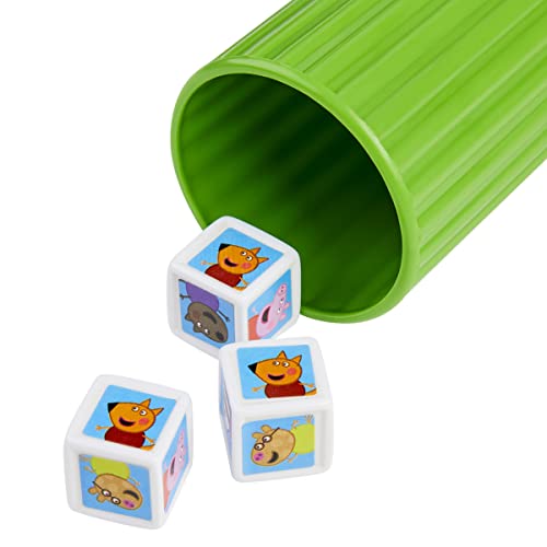 Hasbro Gaming Yahtzee Jr.: Peppa Pig Edition Board Game for Kids Ages 4 and Up, Counting and Matching Game for Preschoolers (Amazon Exclusive) - image 4