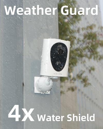 Image of VIRTAVO VistaFlask 2K Security Cameras Wireless Outdoor, Battery Powered, AI Motion Detection, for Home Security, Starlight Lens for Colorful Night Vision, 2-Way Audio, Weatherproof, Cloud /SD Storage