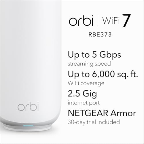 NETGEAR Orbi 370 WiFi 7 Mesh System