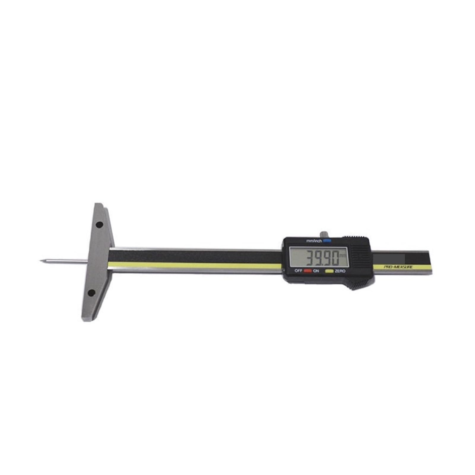 Regla de profundidad acero inoxidable, varilla fina electrónica, pantalla Digital, molde medición orificio pequeño, regla la banda rodadura del neumático MedicióN De PrecisióN(0-300mm rod 4mm tip)