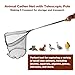 Smarkey Chicken Catching Net, Animal net with Extendable 46 Inch Stainless Steel Pole, Chicken Net for Chickens, Ducks, Birds Cats, Dogs，Fishnet, Chicken Catcher for Poultry Supplies
