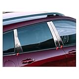 CHEROKEE 2014-2017 JEEP (6 Pc: Stainless Steel Pillar Post Trim Kit, 4-door, SUV) PP54091:QAA