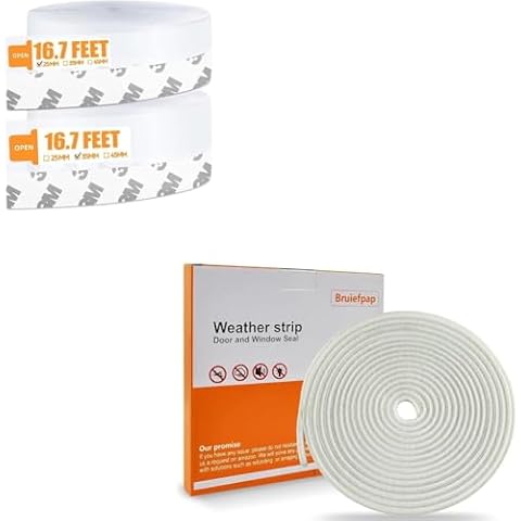 33.5 Ft Door Weather Stripping Door Seal Strip 39.4FT Brush Weather Stripping Cover