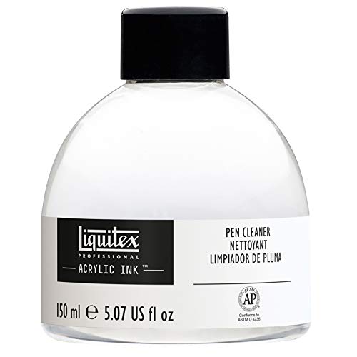 Liquitex Professional Acrylic Ink, 5.1-oz (150ml) Jar, Pen Cleaner by Liquitex - Used condition - US$12.38