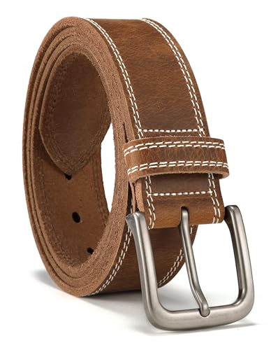 CHAOREN Belts Men - Full Grain Leather Belt for Jeans - Designed for Work Casual Occasion