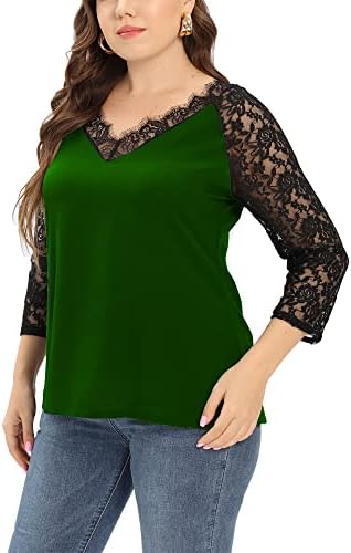 lace up plus size tops