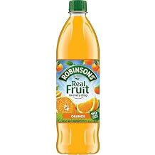 Robinsons Orange Fruit Drink, No Added Sugar, 1L