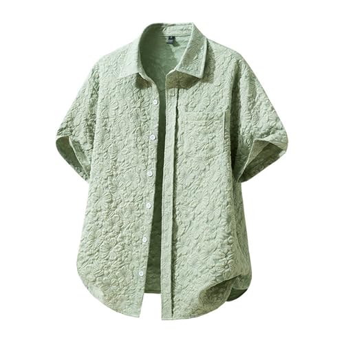 Casual henley shirt au design fluide et rétro pour un habit d'été léger