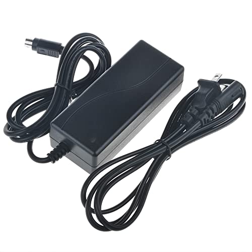 J-ZMQER 4-Pin Mini DIN 12V 5V AC Adapter Compatible with LaCie Hard Drive Design by FA Porsche v.1