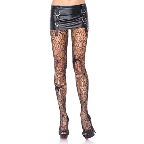 Women Pantyhose Stockings, Airlxf Halloween Black Spiderweb Tights Black Lace Spider Web Pantyhose Fishnet Stockings Pantyhose Tights for Women