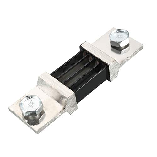 uxcell 1PCS FL-2 500A 75mV DC Current Shunt Resistor for Ampere Panel Meter
