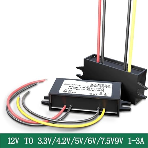 Convertisseur DC DC 24V à 5V 3A | Module abaisseur étanche pour voiture - 7