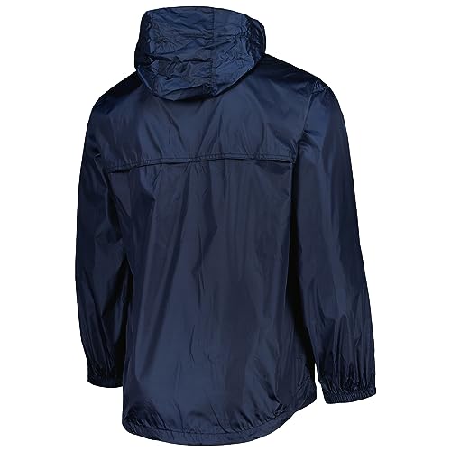Dunbrooke 5490-004-COW Men'S Navy Dallas Cowboys Circle Sportsman Waterproof Packable Lightweight Full-Zip Jacket thumb #3